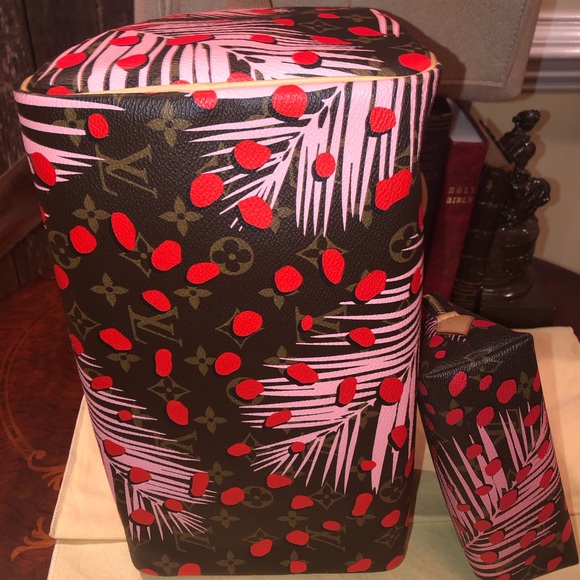 ❤️LV Jungle speedy 30 MAKEUP BAG SOLD ❌ - Picture 3 of 8